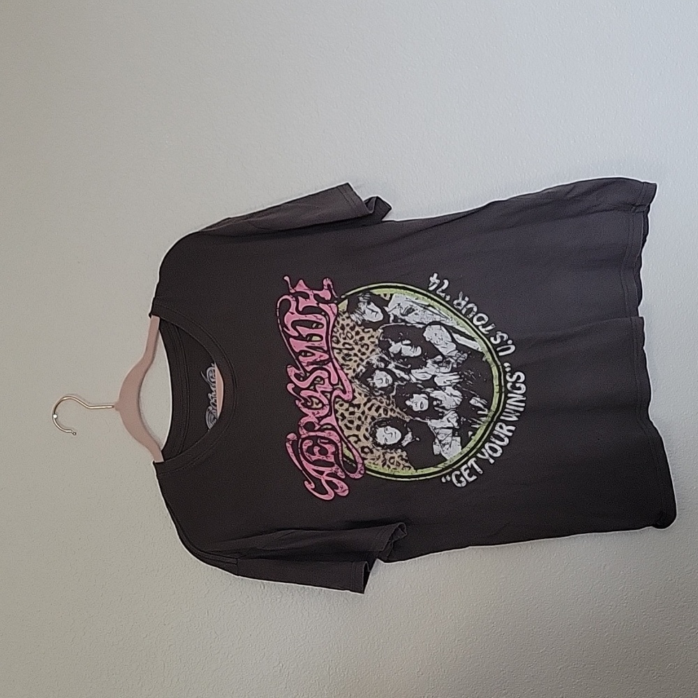 Grunge Aerosmith Tee Shrit